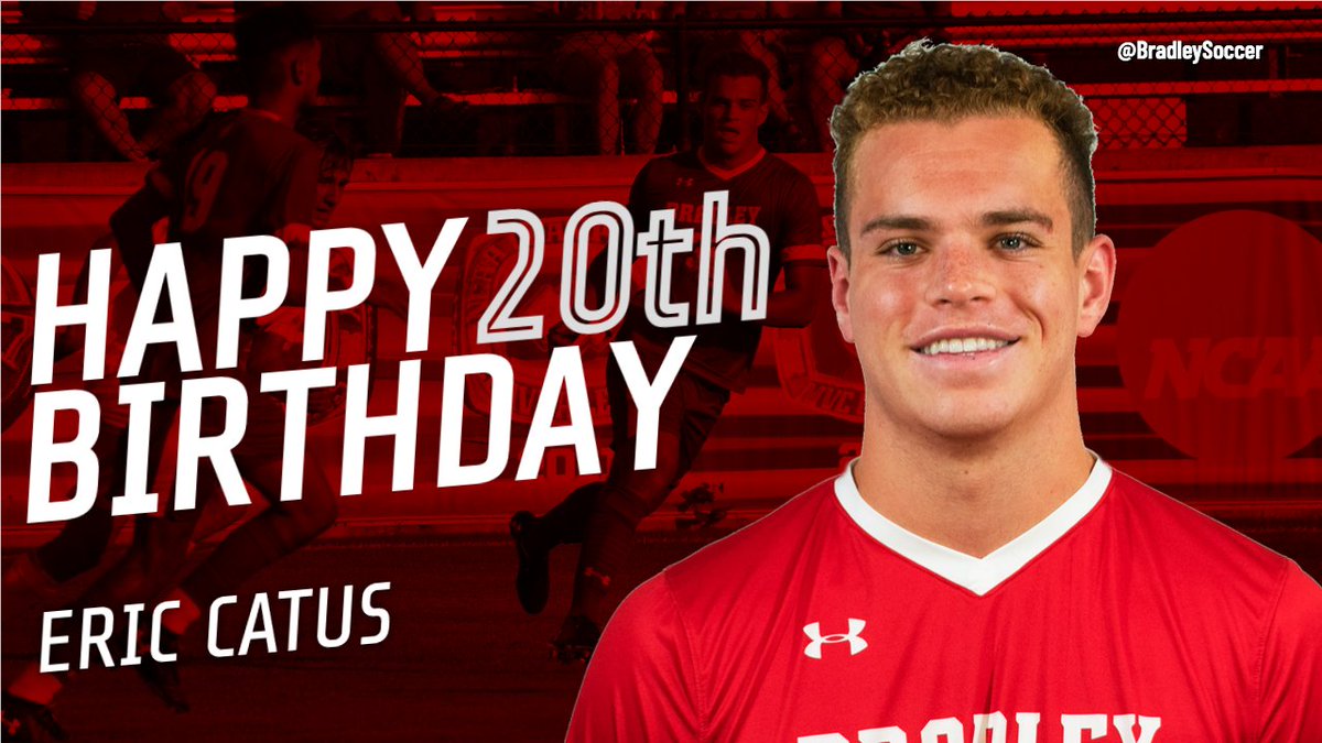 🅱️⚽️🎂 Wishing sophomore defender Erik Catus a happy 20th birthday today!