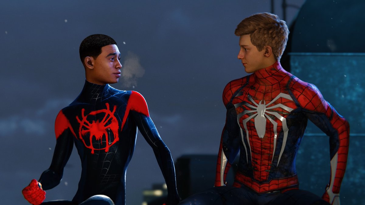 TeemingEdge's tweet image. #PS4share #MilesMorales and #PeterParker
