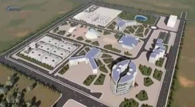 SecondePhase's tweet photo. Centre national du pétrole et du gaz en construction a Diamniandio.
#secondephase #MackySall #Senegal https://t.co/1Pds8E3dy9
