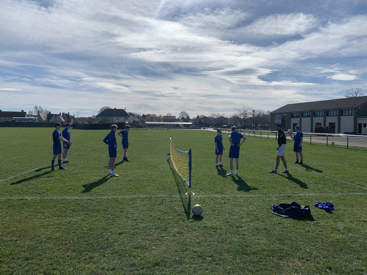 Great to be back and see the boys and coaches 😊⚽️💙