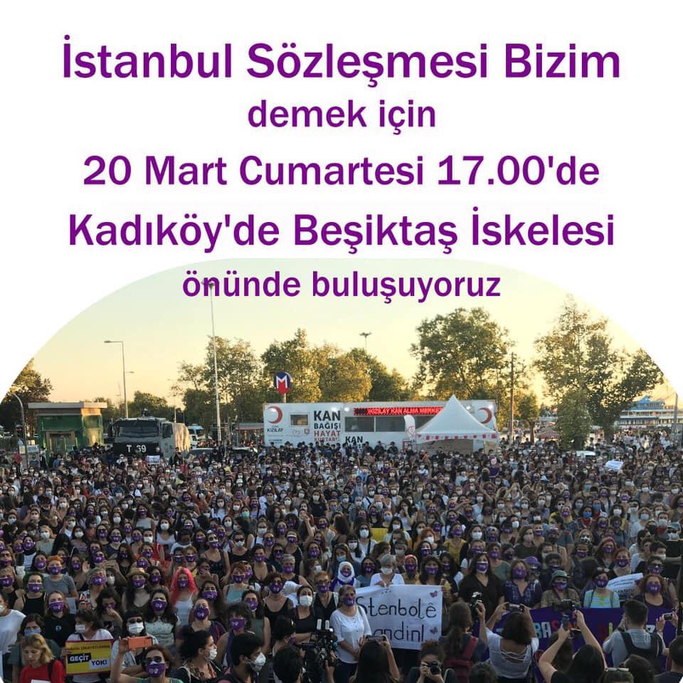#İstanbulSözleşmesiBizimdir