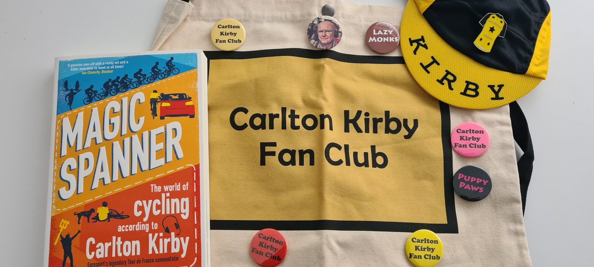 sparrowlegs77's tweet photo. @paulbennett76 @PrimalEurope @BadgesCiclismo Very very proud of #thefullset  #carltonkirbyfanclub @carltonkirby https://t.co/rkipFGDYYV