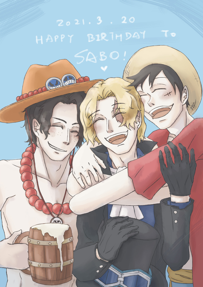 上上 お誕生日おめでとう Onepiece ワンピース サボ Onepiece Sabo ルフィ ポートガス D エース Asl T Co 58fewjral2 上上 お誕生日おめでとう Onepiece ワンピース サボ Onepiece Sabo ルフィ ポートガス D エース Asl T Co 58fewjral2