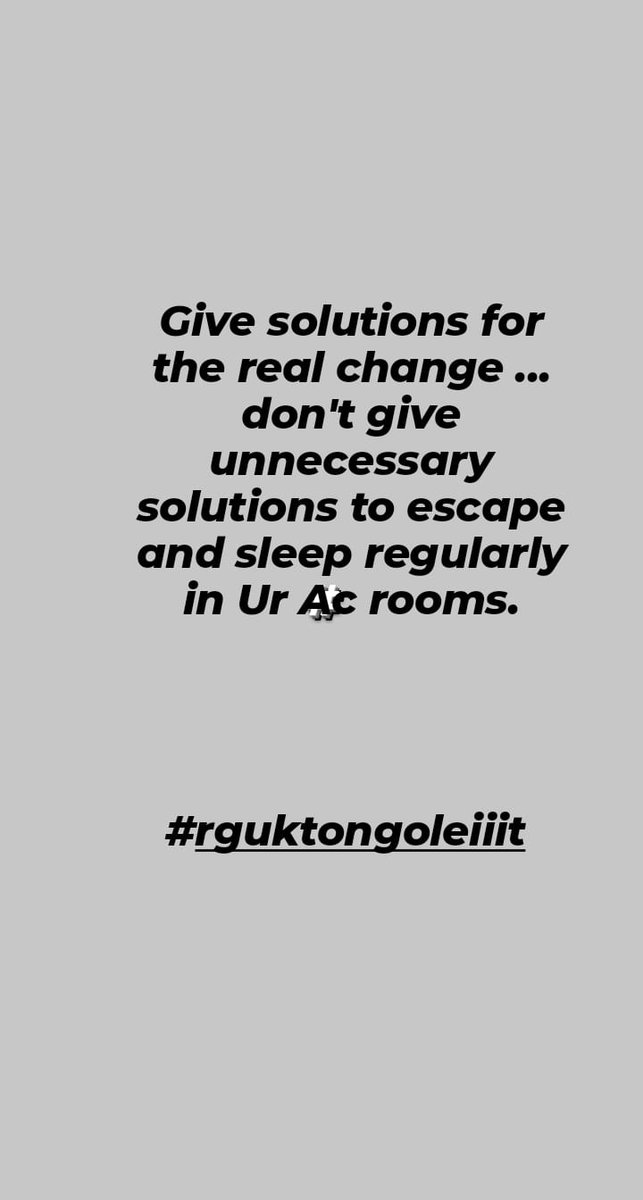 CHALLANAVEENRE6's tweet photo. #rguktongoleiiit #nocompromise #NoCompromise #Wewantnewcampus 
Fighting for the funda rights https://t.co/XCIc7TwCjP