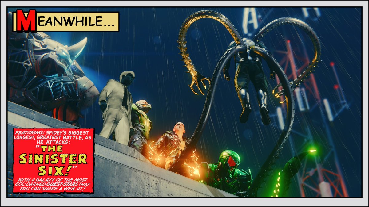 TeemingEdge's tweet image. #PS4share #SpiderManPS4 The Sinister Six