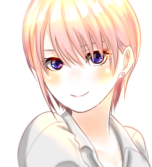 あすまさんがTwitterに投稿した中野一花(五等分の花嫁)のイラスト。