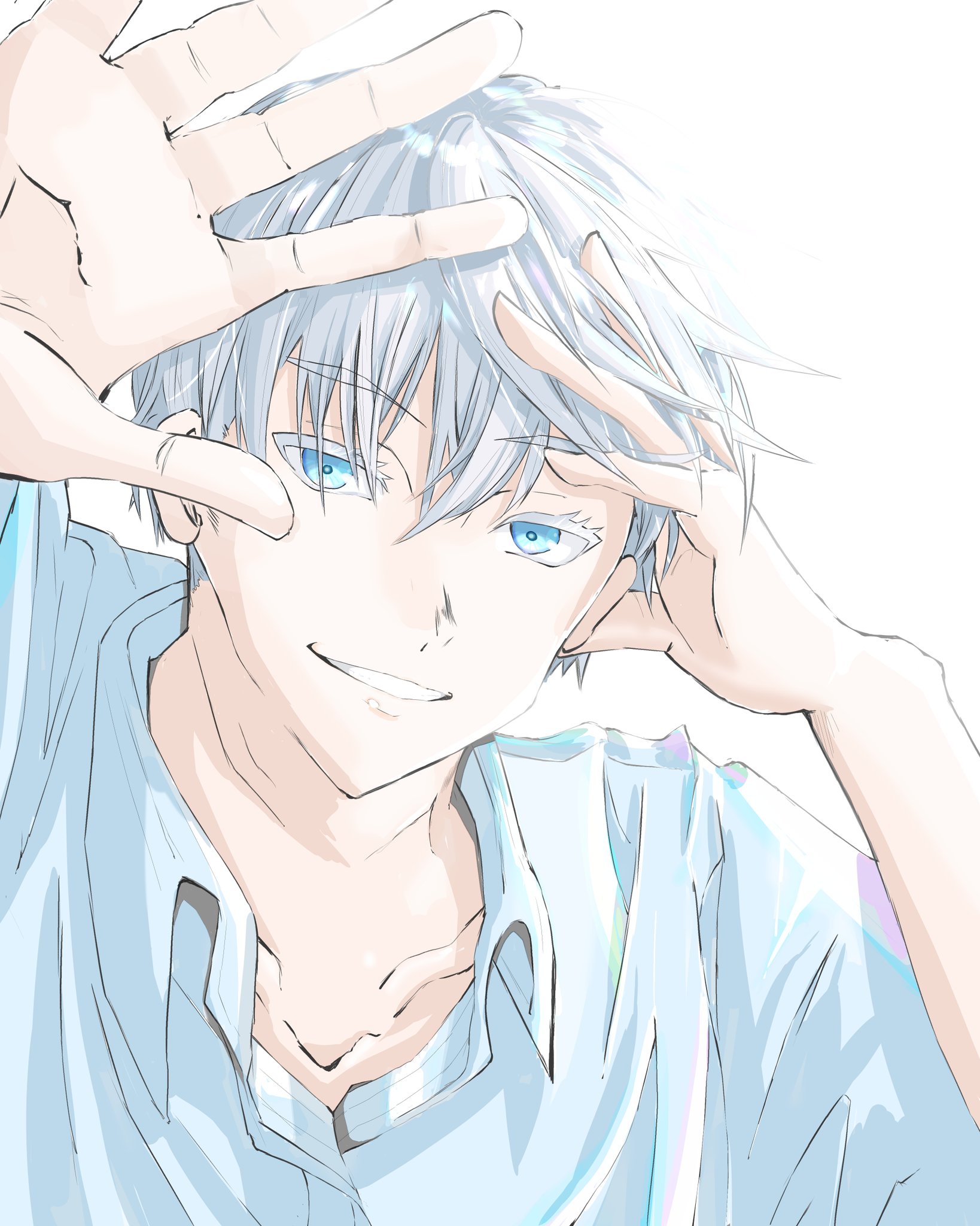 五條悟イラスト Twitter Search Twitter