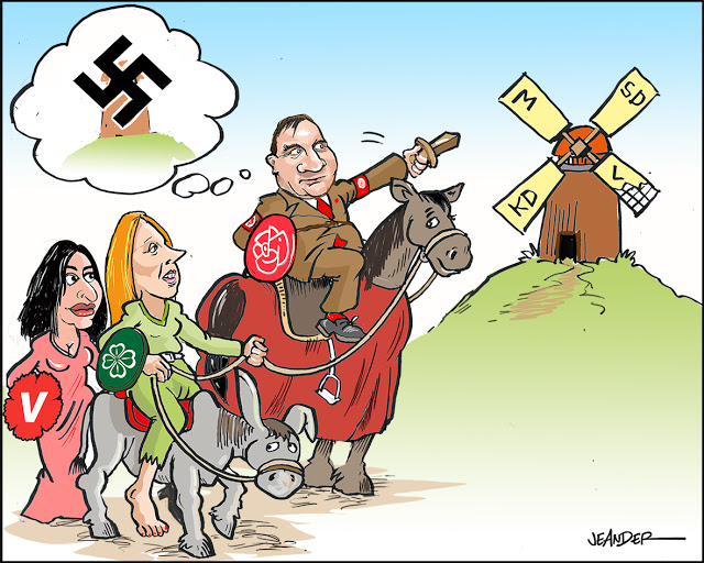 MatsQviberg's tweet photo. Riddaren av den sorgliga skepnaden... https://t.co/QlJHBDcZhT