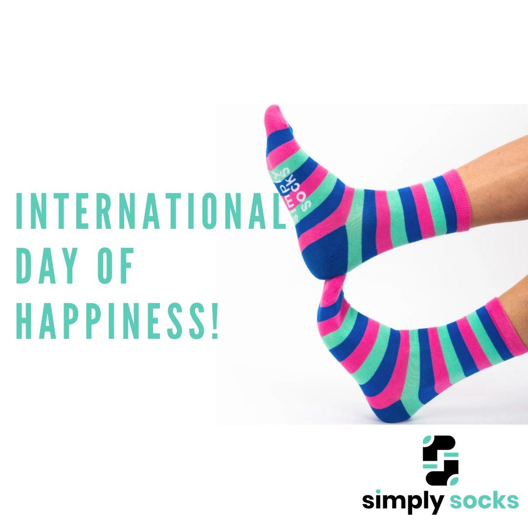 Today is International Day of Happiness, so we want to make a lucky person happy by winning a pair of these socks!

All you have to do is like this post and tag a friend in the comments and we will pick a winner a random!

#Internationaldayofhappiness #dayofhappiness #happiness