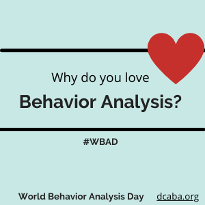 districtaba's tweet image. ”I became a behavior analyst because I love working with kids and I love science. Becoming a behavior analyst was the perfect way to combine two of my passions! “

Cynthia E., M.A., BCBA
#WBAD