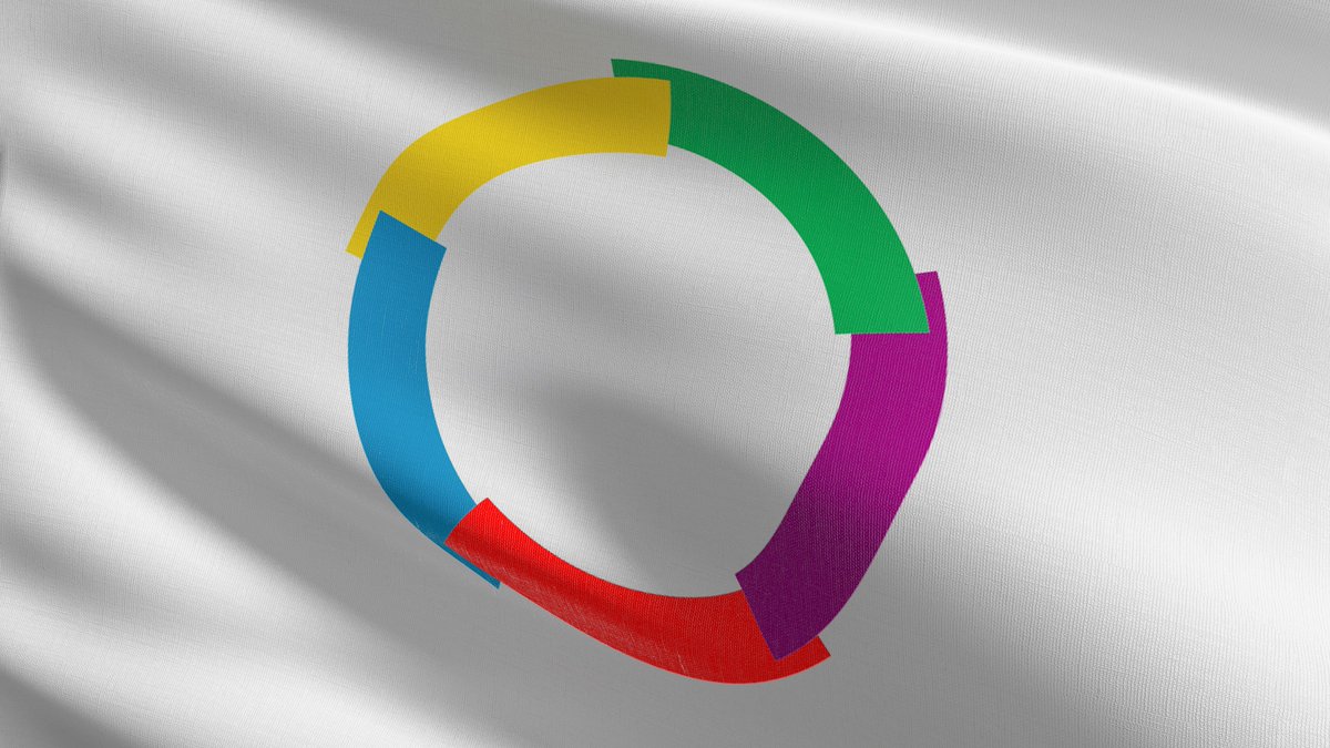 Flag of the Organisation internationale de la Francophonie