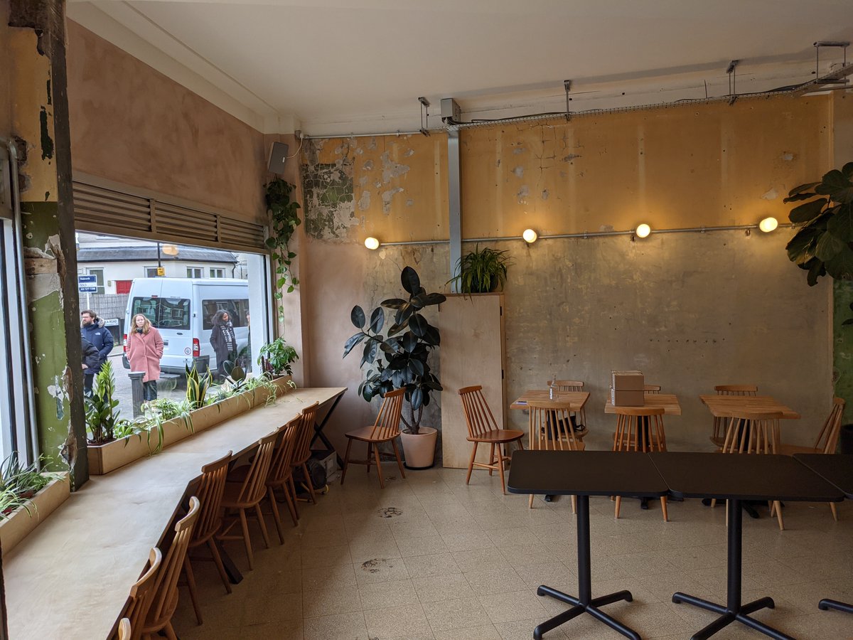 7 years ago I first met Anthony at the grand opening of <a href="/TheGBswhatwhat/">The Gentlemen Baristas</a>. He was their first barista. Today he's opened up an amazing space in Brockley, fulfilling his lifelong dream. So proud of him, and his new spot is incredible. Brockley residents are now spoiled for sure.