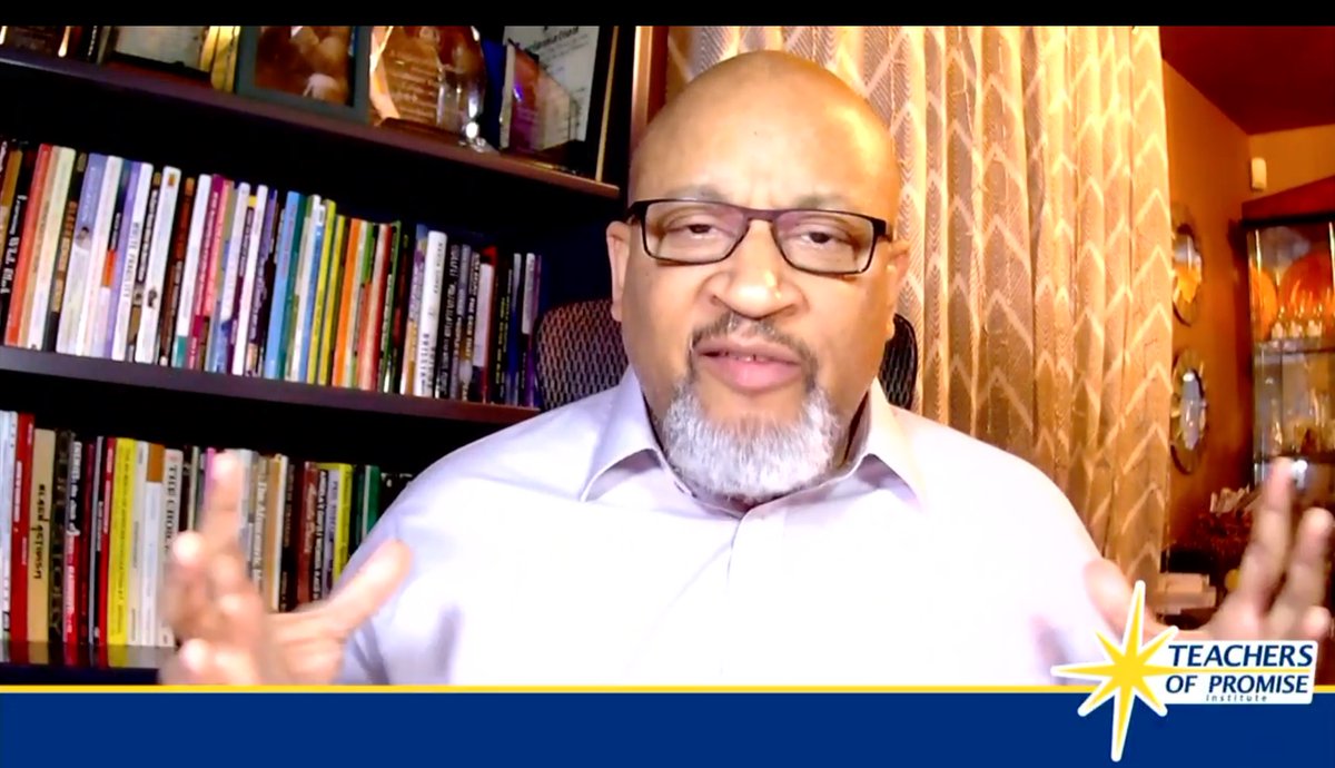 Foundational question from <a href="/PrincipalKafele/">Principal Kafele</a> at #TOPInstitute this morning "Are my students at an advantage because I am their teacher?" Great #Teacher50 insights at <a href="/TeachersPromise/">Teachers of Promise Institute</a>