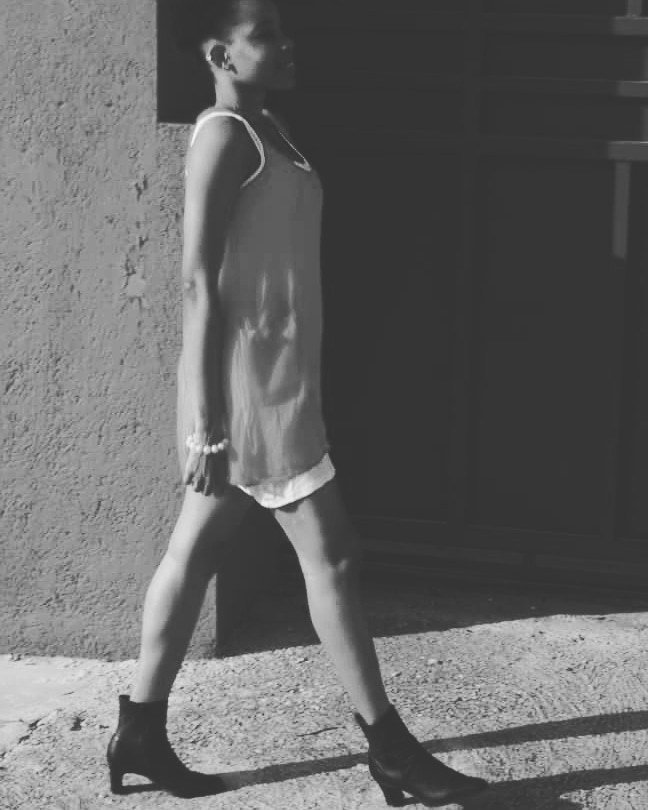 Walking straightforward to embrace my destiny.  
Live your life and knowing why you are here.