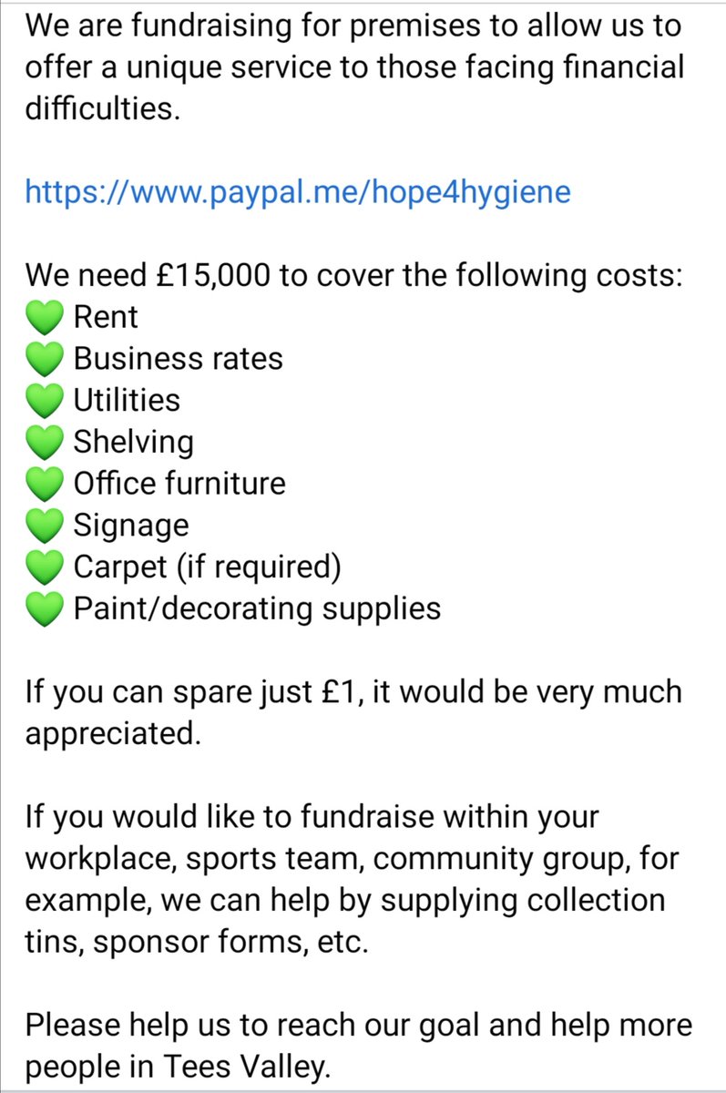 paypal.me/hope4hygiene