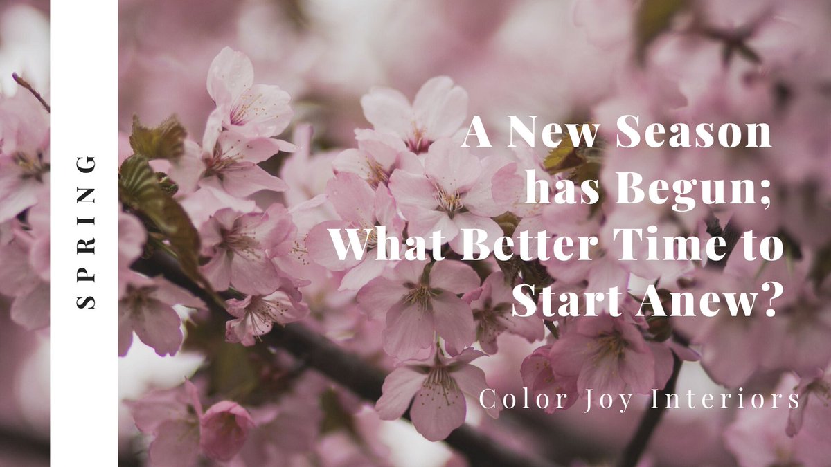 Happy Spring! Let's make your home fresh and new again! Contact me for your free interior design strategy call. #newbeginnings #interiordesign #HomeImprovement #homedecorideas #interiordesignideas #spring #homeideas