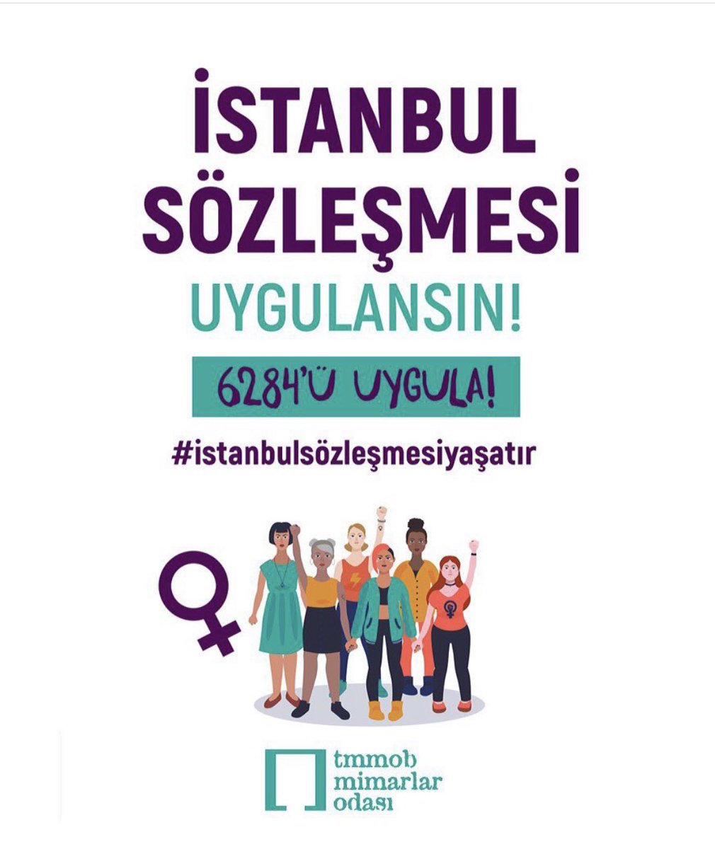 “İstanbul Sözleşmesi fesih kararı iptal edilmeli ve sözleşme hükümleri uygulanmalıdır...” #istanbulsozlesmesiyasatir 
TMMOB Mimarlar Odası 20-03-2021 tarihli basın açıklaması; facebook.com/31881322147575…