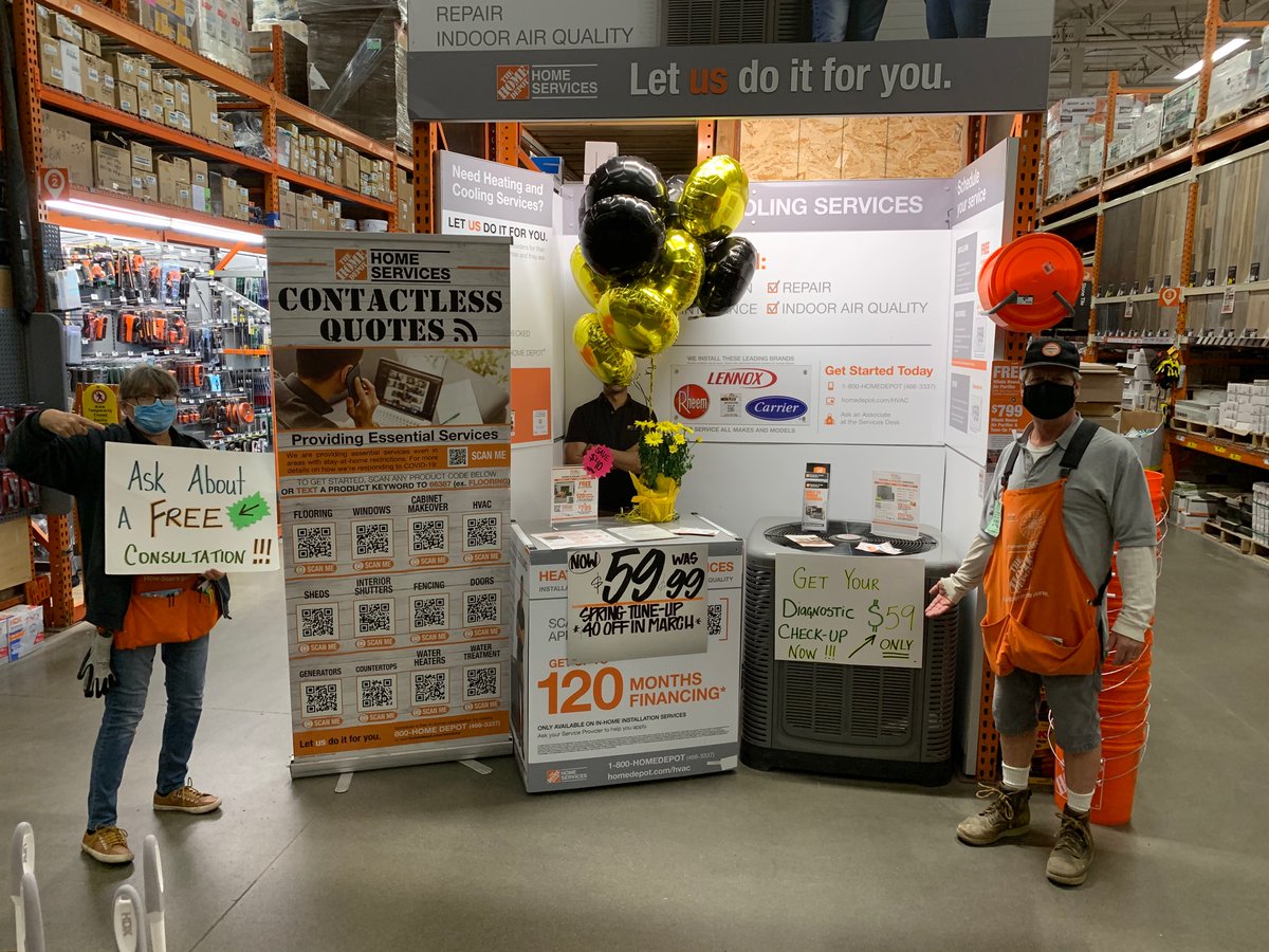 Spring is here! It’s a great time to get to Home Depot in Costa Mesa and get your HVAC tune up going! @downeypackerfan <a href="/JeffKellerHD/">Jeff Keller</a> <a href="/SilverFoxTHD/">Gregory Schaeffer</a> @jeanettepevans @amy_b_diaz <a href="/partida_maritza/">Maritza Partida</a> <a href="/LukeMadnoasm/">Luke Madden</a>