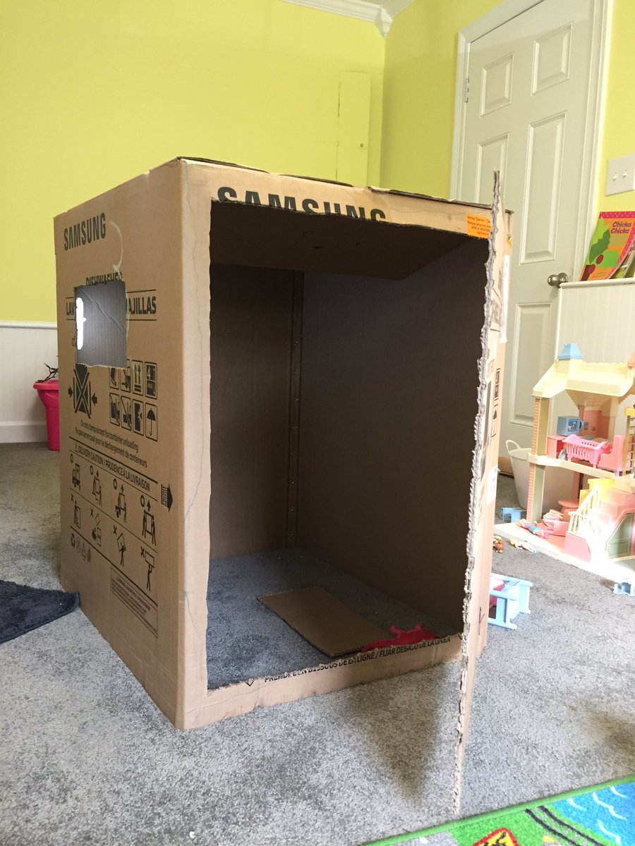 mkirkpat2's tweet photo. Mom, teacher, reading specialist, gifted guru, Auntie, Grandma and future librarian experience to make a clubhouse for SJ https://t.co/GyB2D4nNkp
