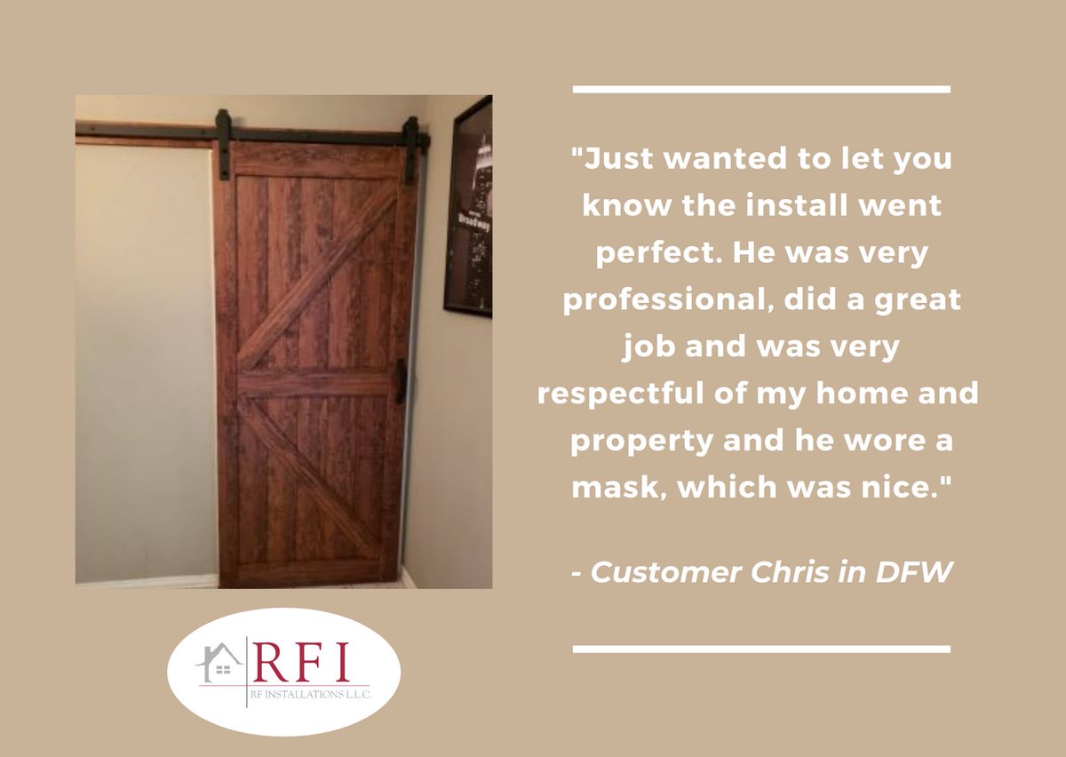 RF Installations LLC (@rfinstallations) on Twitter photo Customer satisfaction and customer safety are always our #1 priority! <a href="/RFISouthwest/">RFI_Southwest</a> #TheHomeDepot #VoiceOfTheCustomer Customer satisfaction and customer safety are always our #1 priority! <a href="/RFISouthwest/">RFI_Southwest</a> #TheHomeDepot #VoiceOfTheCustomer