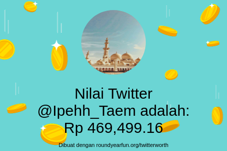 Ipehh_Taem's tweet photo. Nilai Twitter Saya adalah: Rp 469,499.16

Temukan milikmu dengan https://t.co/OOvfAcCqMB

⠀ https://t.co/LEGFRUFHCp