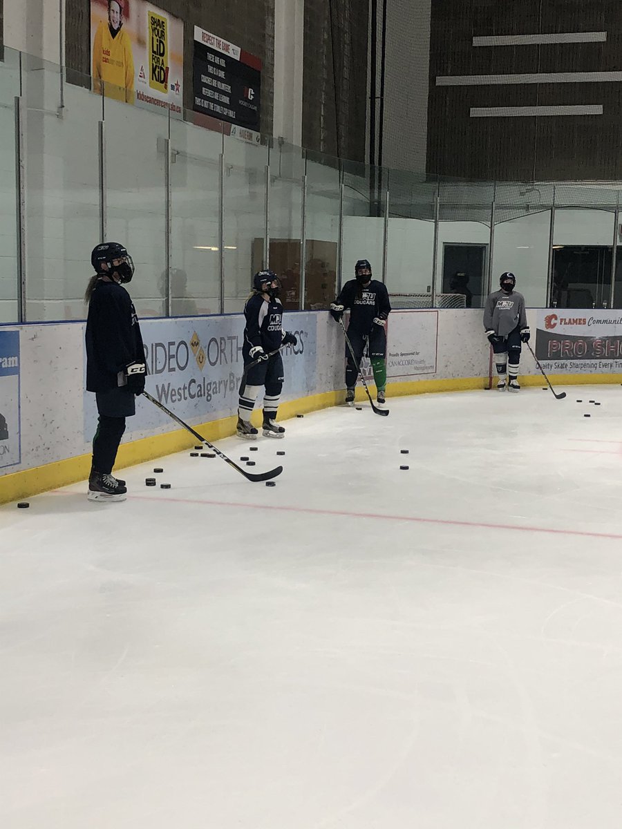 mruwhockey's tweet photo. Showing our support this week for all the @heroshockey SuperHEROS for World Down Syndrome Day. Check out our mismatched socks! 🧦#RockYourHKYSocks #WDSD21 https://t.co/bLQj2qWQTo