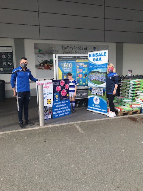 KinsaleGaa's tweet photo. Thanks 👏🏻🙌🏻 to everyone who downloaded the Lidl App and selected Kinsale GAA this morning in Lidl Kinsale.

We really appreciate your support.
There’s 3 weeks to go so please;

SCAN WHILE YOU SHOP AND KEEP KINSALE GAA ON TOP https://t.co/Q9wFC6ujt3