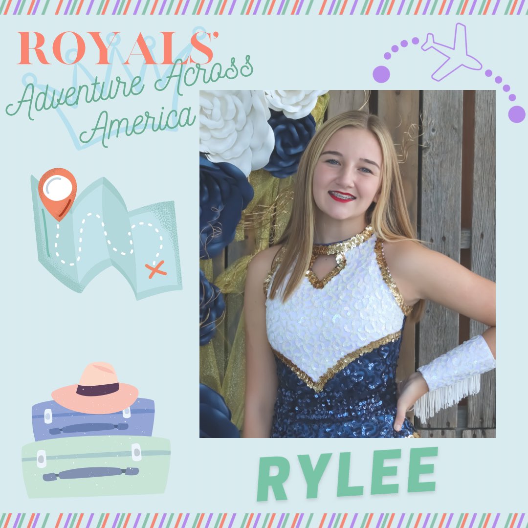 LakeCreekRoyals's tweet photo. We are 28 days away from our spring show!! Meet Maya, Rylee, Ashlynn and Sydney! They are in 9th grade and love to travel to Florida, Hawaii, Disney World and Tennessee! #Royals3rdLine #RoyalsAdventureAcrossAmerica https://t.co/6tSNAsSCiN