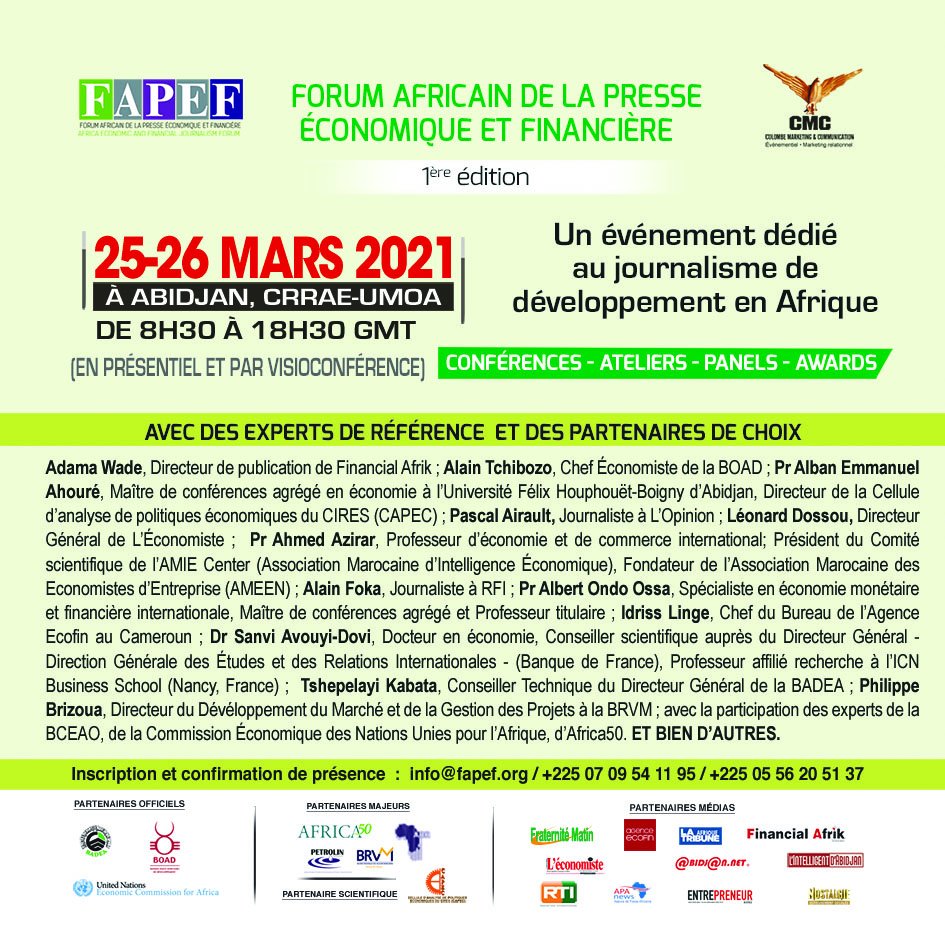 FAPEF1's tweet image. FAPEF 2021
fb.me/e/dKQsc3eJb

#fapef #developpementcommercial #devellopementjournalism #journalisme #journalist #businessreporting #business #digitaljournalism
 #africain #pressefinanciere #cmc #ascom #whosiswho #batisseursdeleconomieafricaine #russellohore #panoramicpixels