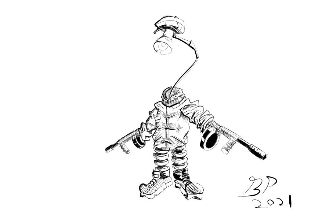 BPArt18's tweet photo. my funny little robots #characterdesign #characterart https://t.co/s3Ct2S0qOR