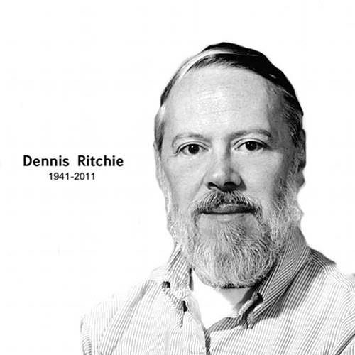 Rainmaker1973's tweet photo. The story of Dennis Ritchie, the man who invented C, co-created Unix, and is largely regarded as effectively influencing every software system we use on a daily basis. His  death was largely ignored, overshadowed by Steve Jobs' death, one week before https://t.co/QN6iW4NgZ7 https://t.co/CQDJH4o0XL