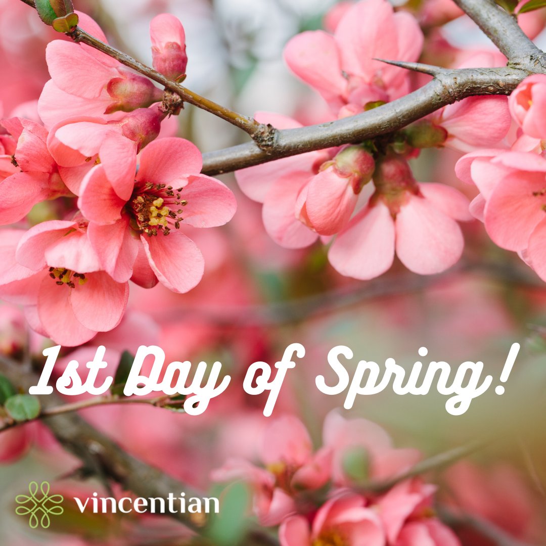 Happy First Day of Spring from Vincentian Collaborative System!