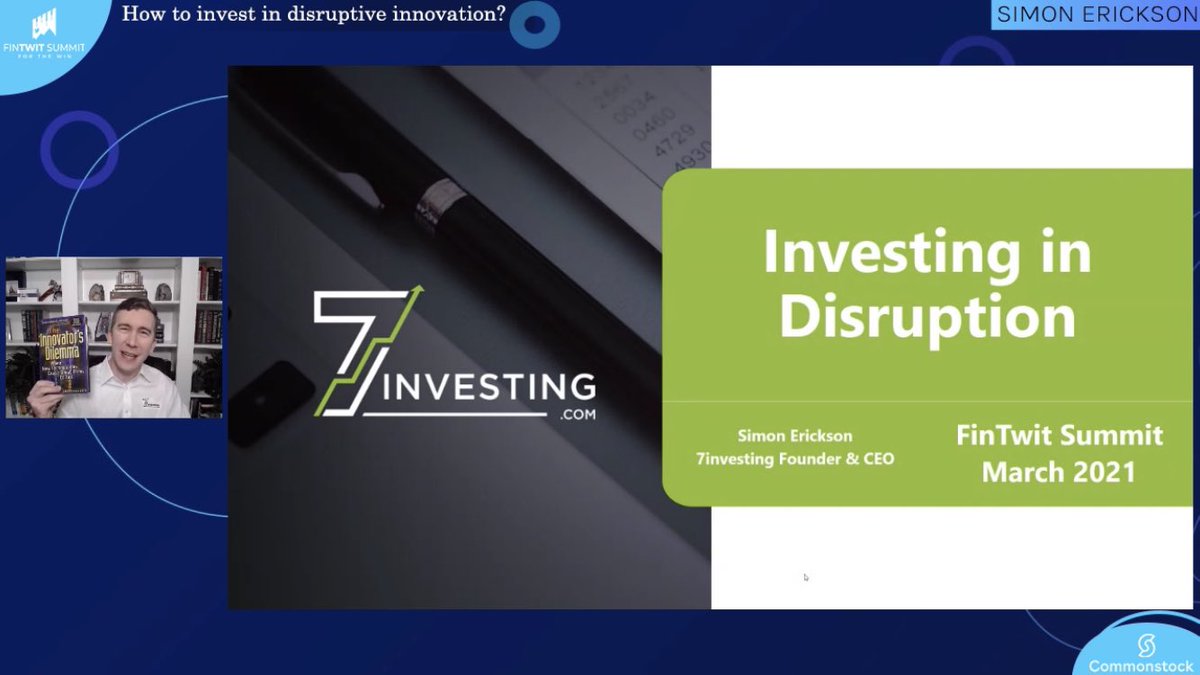 scottontario's tweet image. One of my all-time favourites @7Innovator coming to you live NOW! 🎙 

@FintwitSummit 💻

#ftw2021 #FintwitSummit