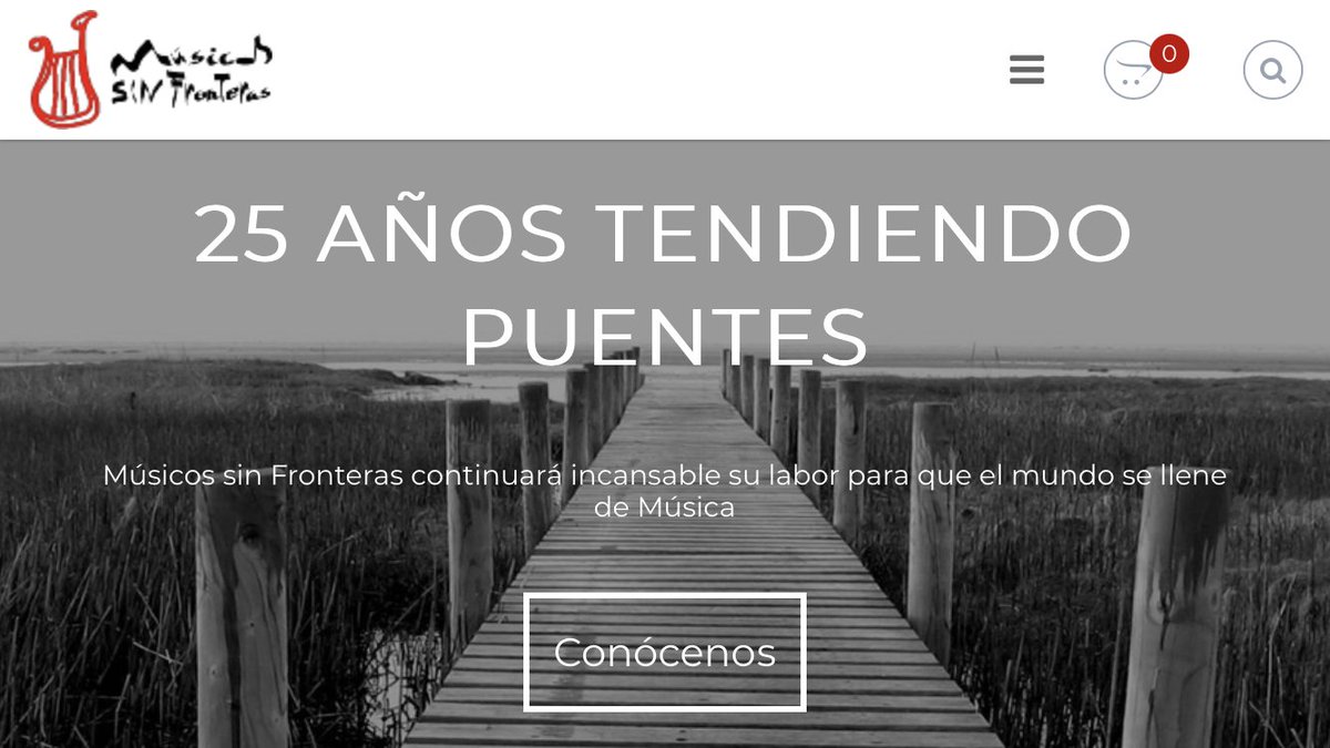 Músicos sin Fronteras lleva 25 años haciendo cosas increíbles, tanto fuera como dentro de España, pero les faltaba una web donde contarlo, así que se la hemos hecho nosotros.

musicossinfronteras.org

#musicossinfronteras #musicossolidariossinfronteras #creamusicayarte