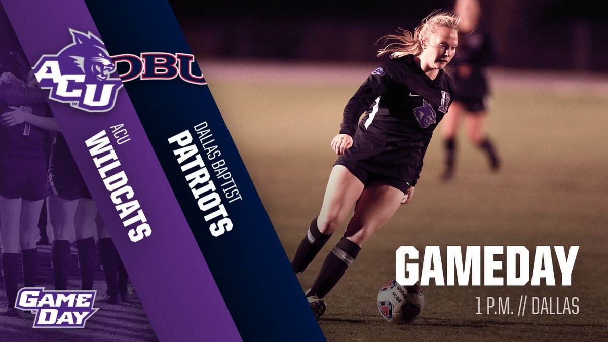 ACU_Soccer's tweet photo. GAMEDAY in Dallas!

🆚 DBU
🕐 1 pm
💻 https://t.co/j7jEQ9BBFM

#TearEmUp | #SACRFCE https://t.co/zxVBJDfrSQ