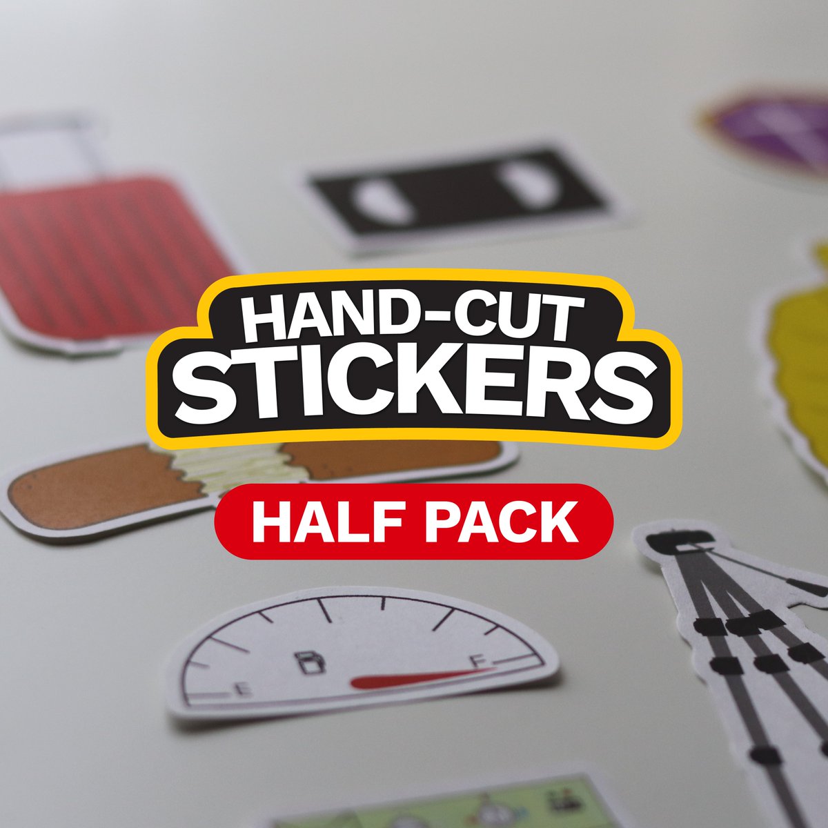differentgoods's tweet photo. Introducing our HALF Packs! Same amount of fun with half the price! Get yours now at https://t.co/e2RKWeVDA9 
#stickers #detroitbusiness #blackownedbusiness #innovate #create #fun https://t.co/cIZCul43De