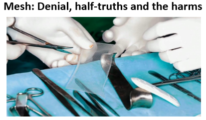 Mesh: Denial, half-truths and the harms I critically discuss the harmful impacts of mesh medical devices against the backdrop of disempowerment, denial and half-truths @OpenUniversity @OU_FASS @OU_SocPolCrim Harm & Evidence Research Collaborative #HERC open.ac.uk/researchcentre…