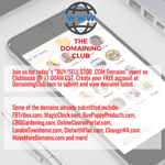 Photo by The Domaining Club (@DomainingClub)