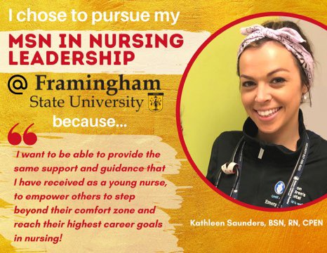nursingfsu's tweet image. Looking to empower others to step beyond their comfort zone and reach their highest career goals in nursing? ✨Join nurses like Kathleen in the MSN in Nursing Leadership program! Info session on April 8th 5:30-7:30pm tinyurl.com/A3OSE38D sign up TODAY! 💫