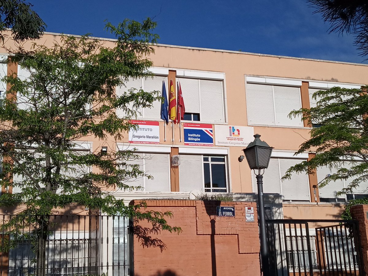 Escolarización para el curso 21/22. Puertas Abiertas presenciales en <a href="/iesgm/">IES Gregorio Marañón</a>: lunes 22, 17.15 horas. Reserva previa desde nuestra web (Contacto).  IES con Sección Bilingüe en Inglés, Sección Lingüística en Francés +Programa en Inglés y Bachibac.