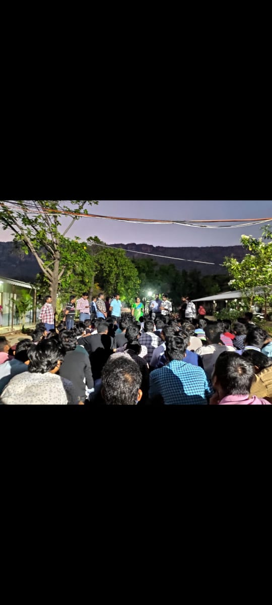 Siva91289964's tweet photo. Its been a Nightmare for OngoleIIIT students to get our new own campus .  
#NoCompromise
#rguktongoleiiit https://t.co/I7CpY40P6g