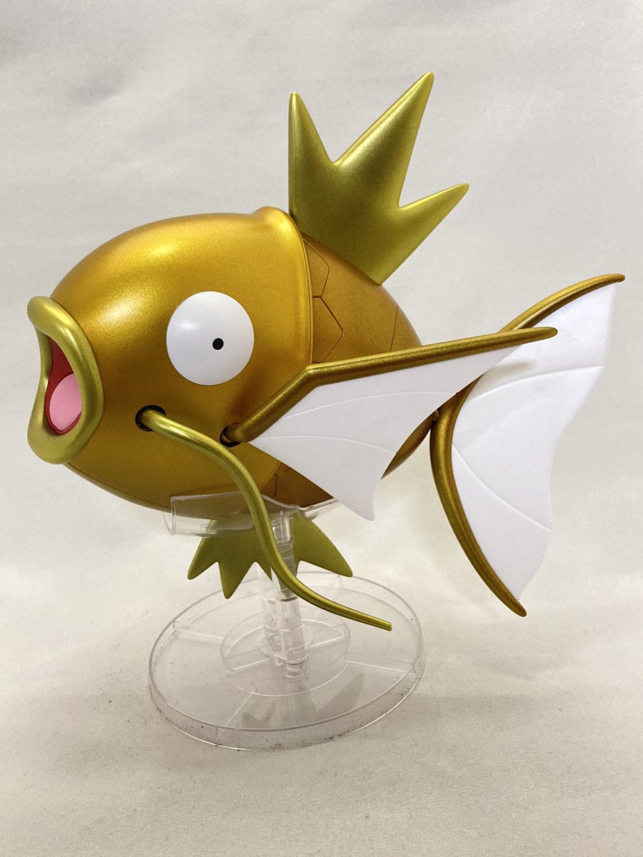 Shun 地獄警備保障 金のコイキング完成 ﾟ ﾟ ﾑｯﾊｰ ポケプラbig ポケモン コイキング 金 のコイキング