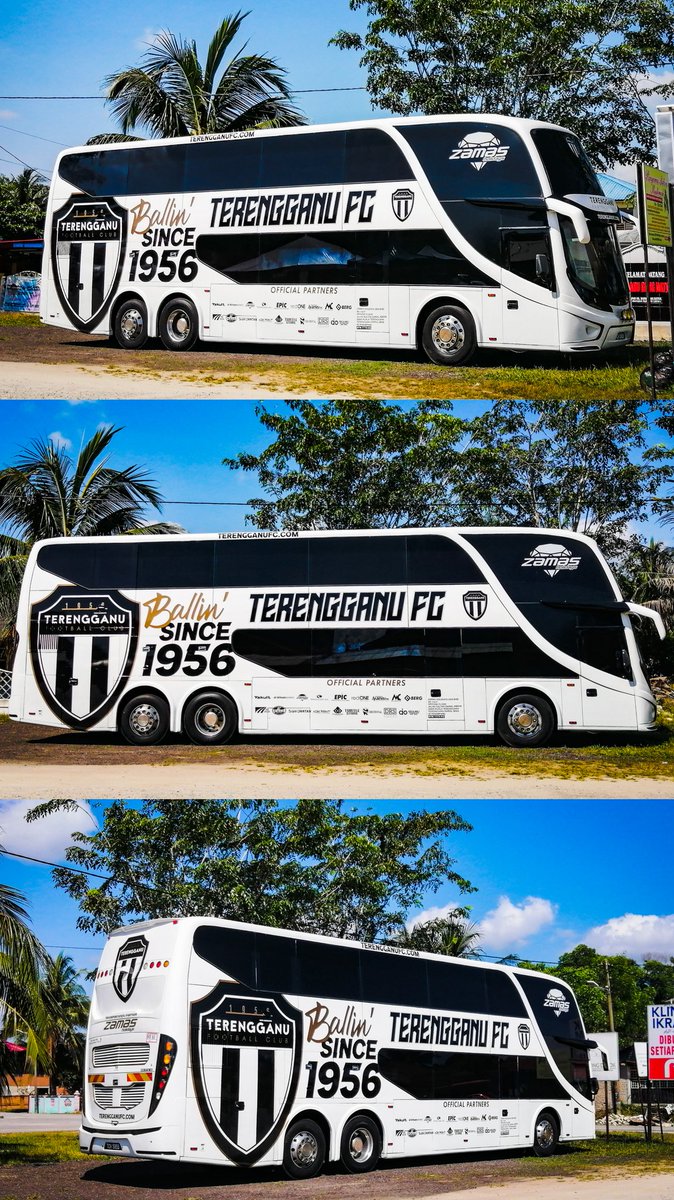 wvzzvnw's tweet photo. Pengangkutan Rasmi Terengganu FC 2021 ditaja oleh Zamas Holidays Sdn. Bhd. https://t.co/CuNeKrlkrd