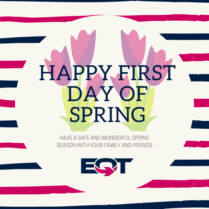 EQTCorp's tweet photo. Happy first day of spring to our stakeholders, families and friends! Have a safe and wonderful season! #teamwork #heart https://t.co/hepMjHcXM4