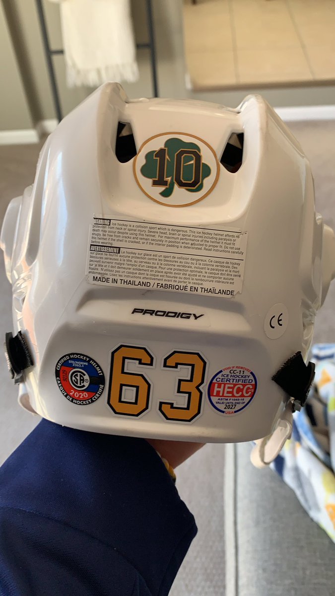 Anthony03232015's tweet image. @AJsArmy10 one power city bruins 7u helmet is ready to go . Helping a great cause . Nothing stronger then the hockey community .