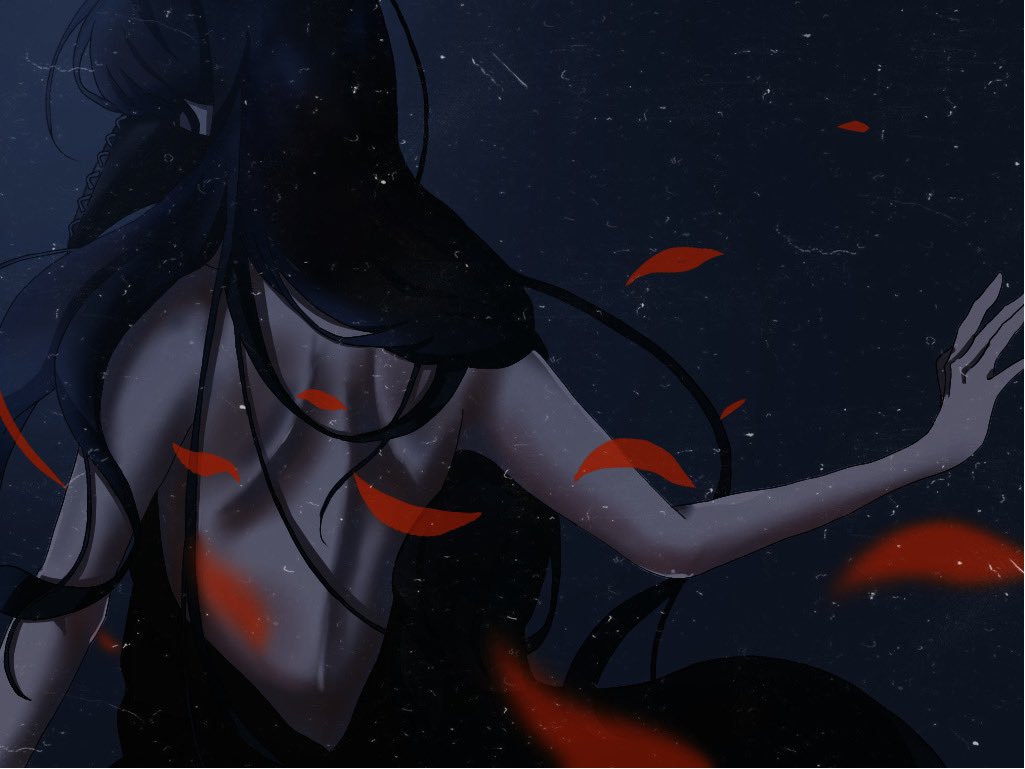 オシャレなボカロのpvイラスト風 まりんば 低浮上 のイラスト オシャレなボカロのpvイラスト風 まりんば 低浮上 のイラスト