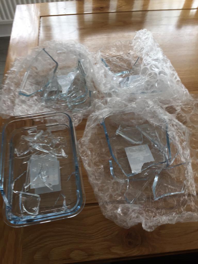 Well done <a href="/IKEAUKSupport/">IKEA UK Support</a> and <a href="/DPDgroup_news/">DPDgroup</a> Pretty good case for a serious compensation request. Doesn’t help you that this was for my 77yr old mother and that I’ve called and emailed with NO REPLY 🤬😡