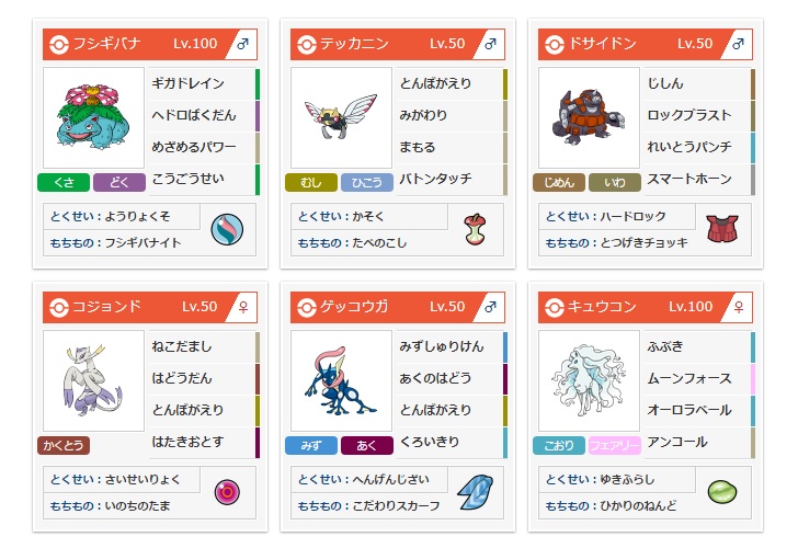 ツカバーク 生きる事から逃げない ギリギリまで育成してたので 参加したのは30分程でしたが楽しませていただきました ちなみに稀紗蘿ネキusum最後の仲間大会で 使用したパーティで潜ってました ちなみにゲッコウガとドサイドンは調整をし直し ゲコ