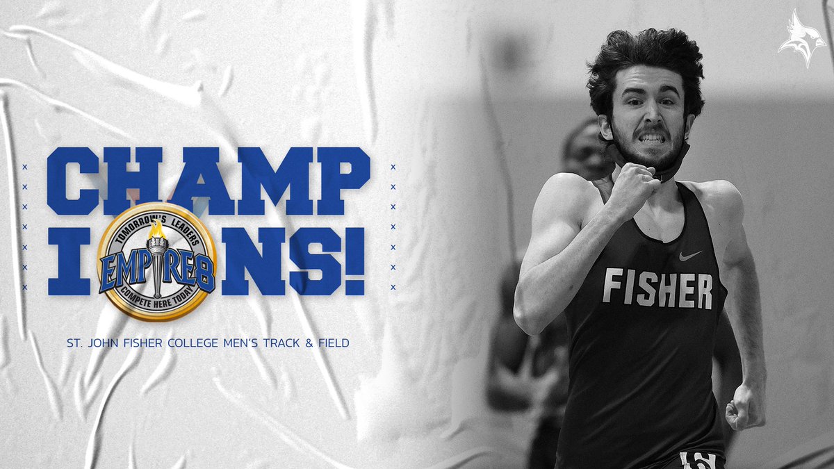 BACK-TO-BACK 🏆

<a href="/Fisher_XCTF/">St. John Fisher Cross Country and Track and Field</a> is once again your <a href="/Empire8/">Empire 8</a> Men's Indoor Track and Field CHAMPION!