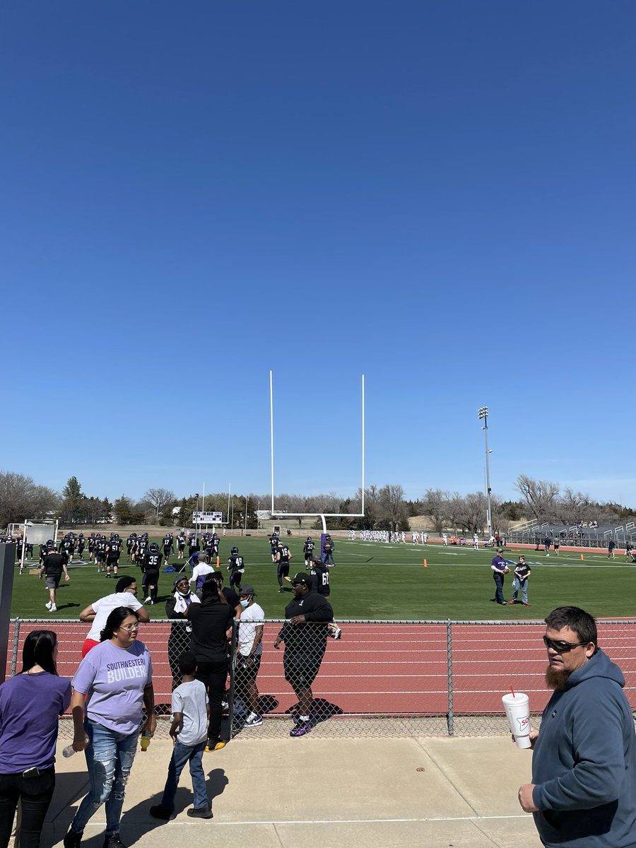 Senior day Dub✅ 
SouthWestern College- 47 
Sterling- 15